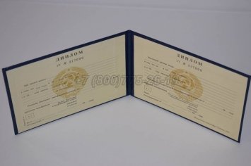 Диплом Техникума Украинской ССР в Ульяновске