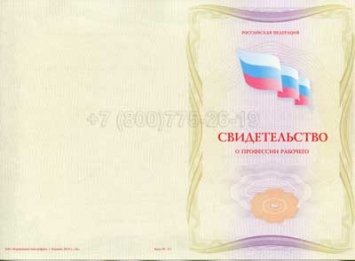 Свидетельство о Профессии Рабочего "Агент" в Ульяновске