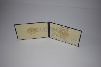 Диплом Техникума Советского Союза 1996г в Ульяновске