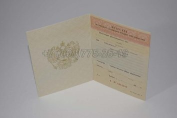 Аттестат За 11 Класс 2003г в Ульяновске