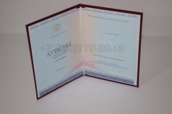 Аттестат За 11 Класс 2018г Золото СпецБланк в Ульяновске